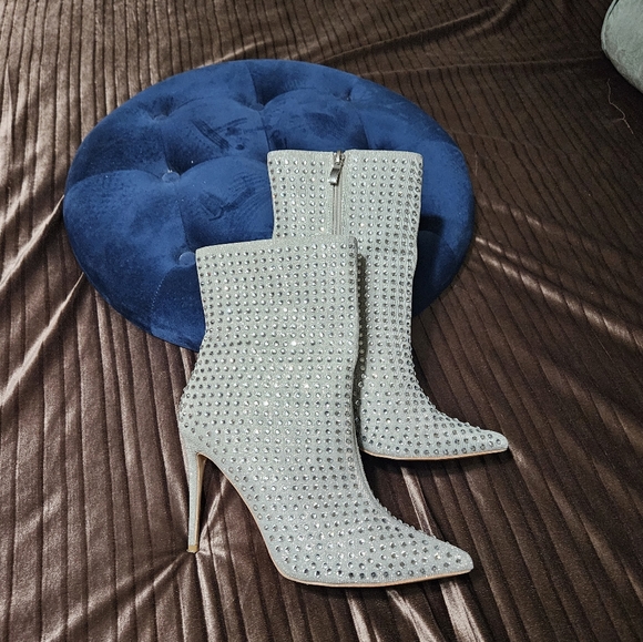 ELDITAS Stacy Rhinestone Booties - Picture 3 of 8